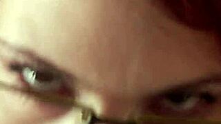 wanna see karla rose slobber deep on condom-covered cock in homemade pov?