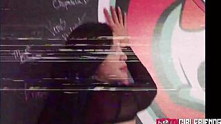 big ass goth rei sky rides monster cock wet