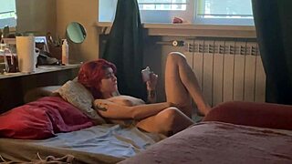 oh yeah my horny girlfriend's hairy pussy gets fingered then fucked hard doggystyle