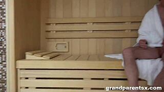 whoa grandpa can't decide which granny to fuck first in this wild foursome action