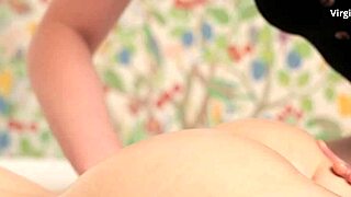 hey russian teenie your hot masseuse is seducing your tight virgin pussy with oil and first time orgasm
