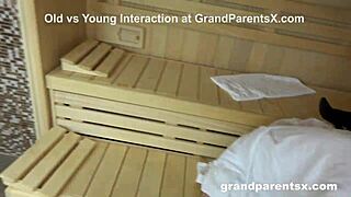 whoa grandpa can't decide which granny to fuck first in this wild foursome action