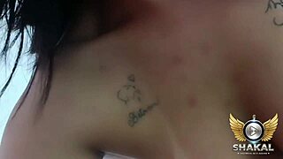 novata, take shakal's huge cock outdoor in see-through lingerie?