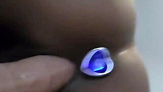 Latina Mature Works Dildo Deep Into Her Back on Bed