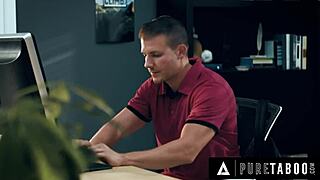 Desperate teacher Christy Love begs student Codey Steele for impregnation in taboo classroom