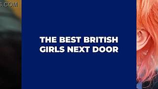 gorgeous fake-titted brit flashes and fucks neighbor live