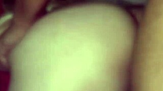 Safada squirts intensely on cock right in front of her watching husband up close