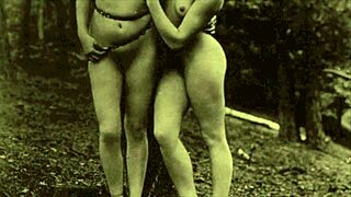 vintage granny beaver exposed in retro hairy pussy fucking scene