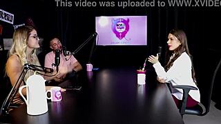 Pati Ferraz dominates man in woman's clothes for fetish mentoring