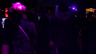 jennifer dances into her first gloryhole cumshot at the nightclub toilet