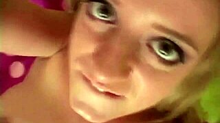 Sweet Blonde Babe Intensely Fingers Her Pussy Close Up
