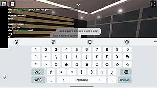 roblox condo guy from club bends me over fucks cowgirl creampies deep inside