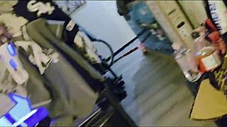 look at sandra showing off her bbw curves and masturbating homemade