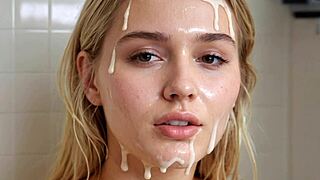 who takes the hottest facials in this cumshot compilation??