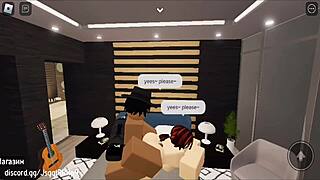 roblox condo guy from club bends me over fucks cowgirl creampies deep inside