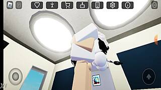 i'm that horny futa girl pounding cow hard again part 2