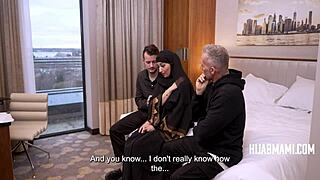 hey dude debt collectors gangbang that hijab milf aaliyah yasin until she breaks