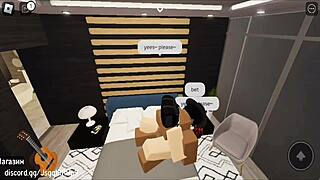 roblox condo guy from club bends me over fucks cowgirl creampies deep inside
