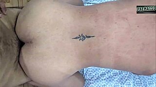 Raw lust as I street pound mature latina's ass till shit coats my cock