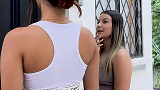 Step sister and mom make my first ass fuck so emotional 😢❤️