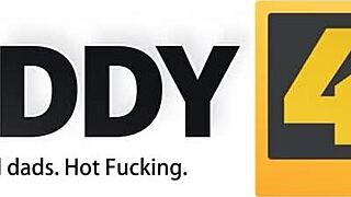 daddy4k i stopped time to fuck my son's young girlfriend sideways on sofa