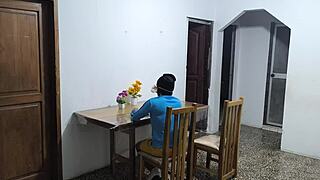 wanna see this latino pound the sexy colombian waitress while his arab buddy watches?