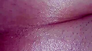 lucky student fingers horny girlfriend to wet orgasm before creampie finish