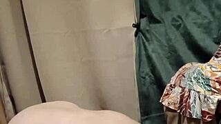 french femdom goddess binds housewife slave for doggystyle dildo humiliation