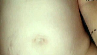 Huge cumshots and creampies drench delicious body of amateur slut wife