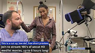 Miss Mars Endures Tampa University Entrance Physical Big Ass Tits Latex Gloves Humiliation