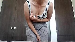 Hey hijastra, your pussy fingering video got leaked outdoors!