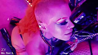 my hot goth slut pals with huge fake tits lick n fuck sloppy