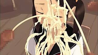 Intense Anime Girl Bukkake Blowbang Gameplay Compilation