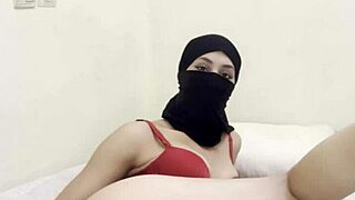 what if shy niqab girl rubs her wet pussy so slow?