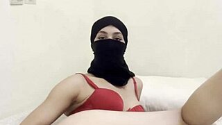 what if shy niqab girl rubs her wet pussy so slow?