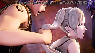 Amateur family meets up casually in home setting