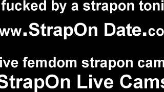 Take My Huge Black Strapon Deep Now!