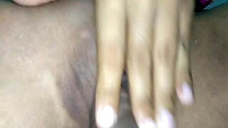 sexy amateur spreads tight wet pussy for hard cock tease