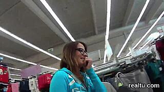 Glamorous Czech Girl Teased Stripped Ripped Clothes Hardcore POV Nail