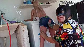 hot wife cheats with outdoor fuck doll toy 😈🔥