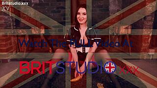 british nurse guides your condom fit and cock wank session