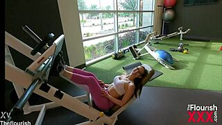 Ophelia Kaan picked up at gym for lesbian BBC pounding creampie!