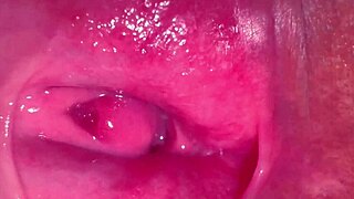 amateur asian wife 237 days post virginity licks shaved pussy closeup