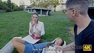 european nerd couple rims ass on sofa like hungry sluts