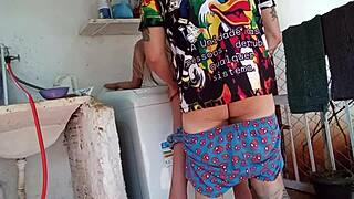 hot wife cheats with outdoor fuck doll toy 😈🔥