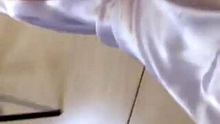 Raw anal fuck on her tight Latina ass sex toy outdoors