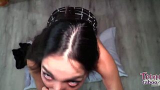 Madison Wilde rides boss Seth for deep pussy creampie?