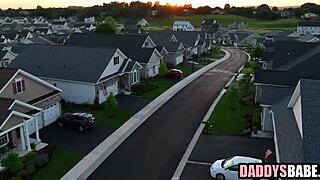 angry stepdad spots his slutty stepdaughter masturbating then fingers and fucks her hard