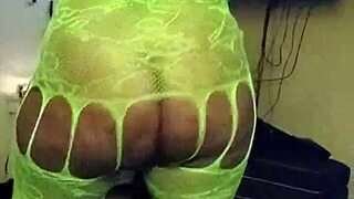 Big booty ebony cousin shakes her massive tits and ass dancing fully naked