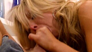 jeannie marie’s tits bounce as cock gags her deepthroat 😩💦